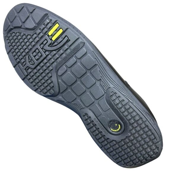 NEW Nunn Bush Men\'s Marvin Slip Resistant Black Work Safety Shoes 9.5 Extra Wide main image 11